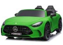 Auto Na Akumulator Mercedes GT63 AMG DK-GT63 24V LCD Matowy Zielony