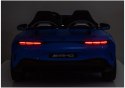 Auto Na Akumulator Mercedes GT63 AMG DK-GT63 24V LCD Niebieski