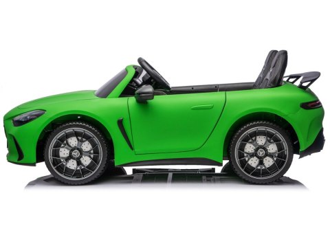 Auto Na Akumulator Mercedes GT63 AMG DKGT63 24V Cichy Silnik Matowy Zielony