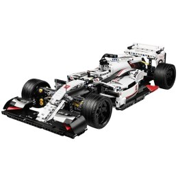 Klocki Konstrukcyjne Samochód Wyścigowy F1 Biało-Czerwony 1235 el.
