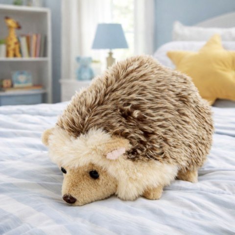 Pluszowa Maskotka Przytulanka Miękki Jeżyk Brązowy 16cm