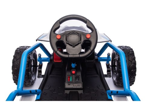 Pojazd Na Akumulator DM-107 24V7 DRIFT Cichy Silnik Niebieski