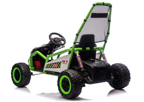 Pojazd Na Akumulator DM-107 24V7 DRIFT Cichy Silnik Zielony