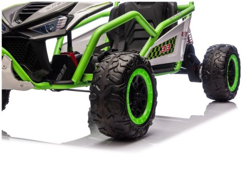 Pojazd Na Akumulator DM-107 24V7 DRIFT Cichy Silnik Zielony