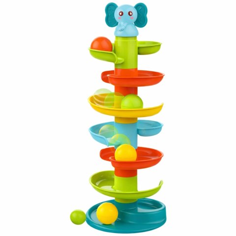 Zjeżdżalnia Dla Piłek Sensoryczna Edukacyjna Wieża Ze Słonikiem