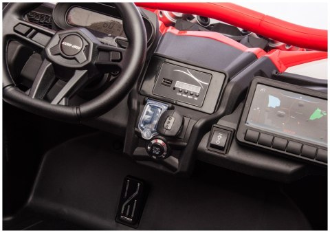 Auto Na Akumulator Maverick CAN-AM Turbo RS STRONG AIR Czerwone