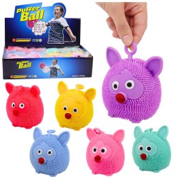 Gniotek Sensoryczny Do Odbijania Ściskania Zwierzątko Światło LED Mix Kolor