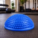 Półkula Sensoryczna Do Masażu Ćwiczeń Równowagi Niebieska 16 cm