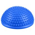 Półkula Sensoryczna Do Masażu Ćwiczeń Równowagi Niebieska 16 cm