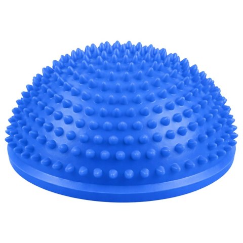 Półkula Sensoryczna Do Masażu Ćwiczeń Równowagi Niebieska 16 cm