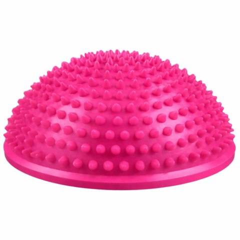 Półkula Sensoryczna Do Masażu Ćwiczeń Równowagi Różowa 16 cm