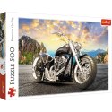 Puzzle - 500 - Czarny motocykl - Trefl 37384