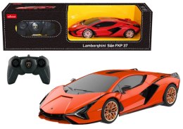 Auto Lamborghini Sian Rastar Zdalnie Sterowane RC Pomarańczowe 1:24