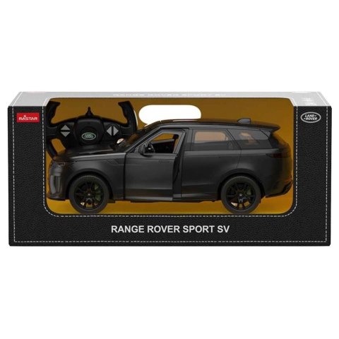 Auto Range Rover Sport SV Zdalnie Sterowane RC Czarne Rastar 1:14