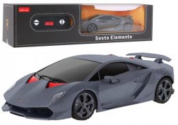 Auto Sportowe RC Zdalnie Sterowane Lamborghini Sesto Elemento Szare 1:24