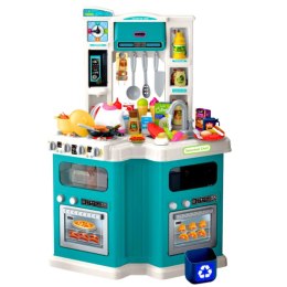 Duża Kuchnia Dla Dzieci Home Chef Dźwięki Gotowania Akcesoria 109 el.
