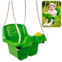Huśtawka Kubełkowa Zielona Dla Dzieci 5237