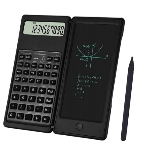 Kalkulator Naukowy Biurowy Z Tablicą LCD Tablet Graficzny Rysik 10 Cyfr