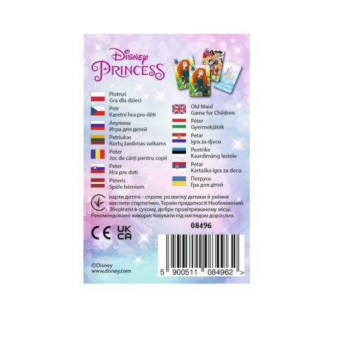 Karty do gry Piotruś Pan - Disney Księżniczki - Trefl 08496