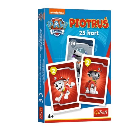 Karty do gry Piotruś Pan - Psi Patrol - Trefl 08513