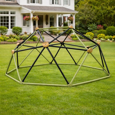 Kopuła Wspinaczkowa Ogrodowa Dla Dzieci Plac Zabaw 182x86 cm 6FT