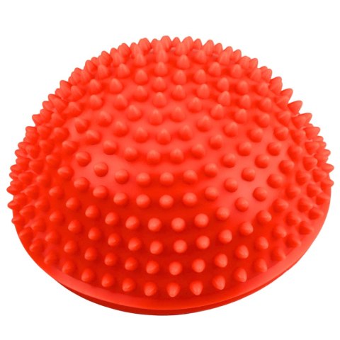 Półkula Sensoryczna Do Masażu Ćwiczeń Równowagi Pomarańczowa 16 cm