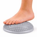 Półkula Sensoryczna Do Masażu Ćwiczeń Równowagi Szara 16 cm