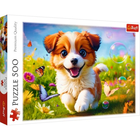 Puzzle - 500 - Wesoły piesek - Trefl 37524