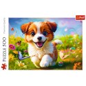 Puzzle - 500 - Wesoły piesek - Trefl 37524