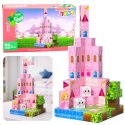 Klocki Magnetyczne Konstrukcyjne Piksele Sześciany Zamek Księżniczki 96 el.