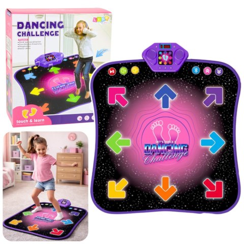 Mata Taneczna Muzyczna Bluetooth 5 Trybów 8 Strzałek 3 Poziomy Trudności