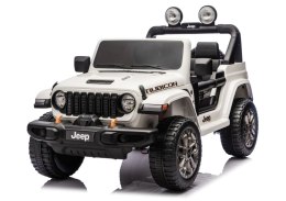 Pojazd Na Akumulator Jeep Rubicon 4x4 DK-JWR556 4x200W 24V Biały