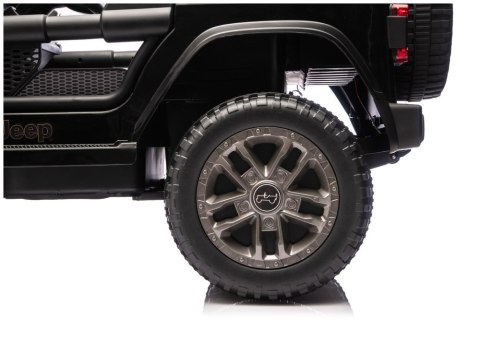 Pojazd Na Akumulator Jeep Rubicon 4x4 DK-JWR556 4x200W 24V Czarny