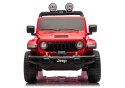 Pojazd Na Akumulator Jeep Rubicon 4x4 DK-JWR556 4x200W 24V Czerwony