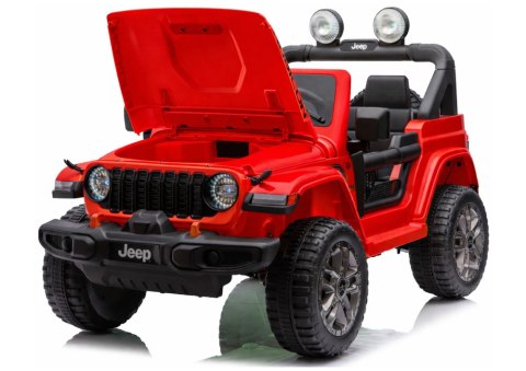 Pojazd Na Akumulator Jeep Rubicon 4x4 DK-JWR556 4x200W 24V Czerwony