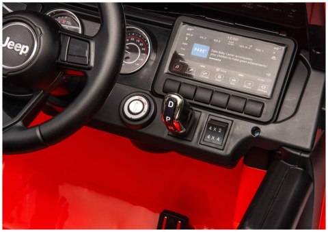 Pojazd Na Akumulator Jeep Rubicon 4x4 DK-JWR556 4x200W 24V Pomarańczowy