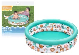 Dmuchany Basen Ogrodowy Dla Dzieci Zwierzątka 102 cm Bestway 51008